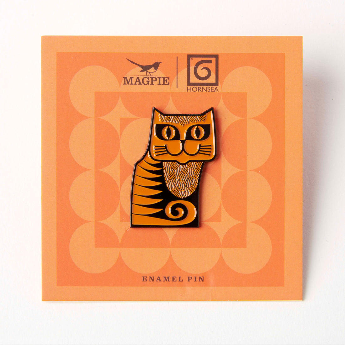 Magpie x Hornsea Cat Enamel Pin