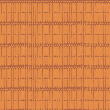 Hornsea Wallpaper - Beaded Terracotta