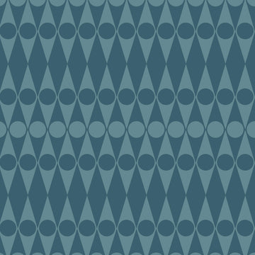 Hornsea Wallpaper - Harlequin Blue