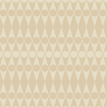 Hornsea Wallpaper - Harlequin Cream