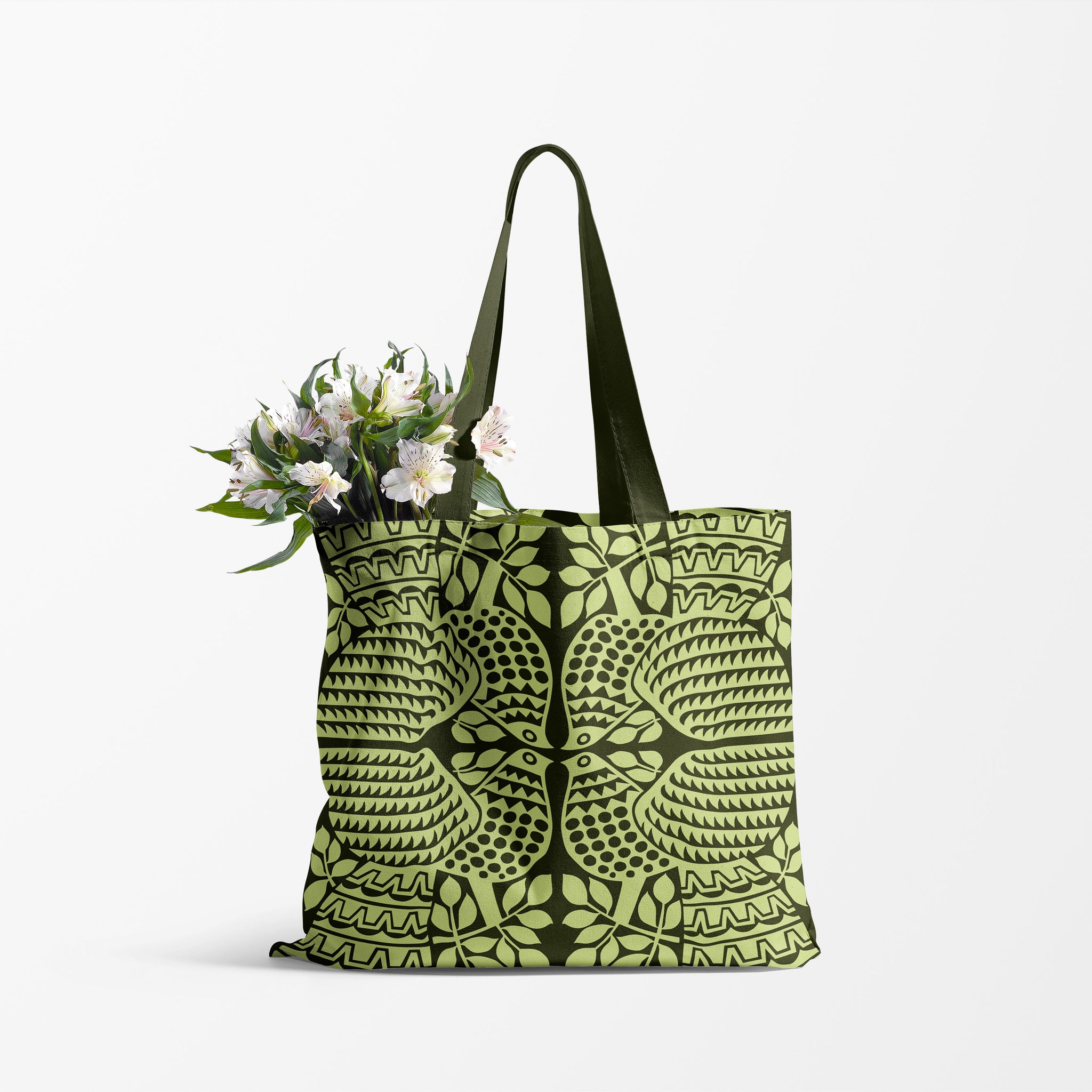 Storigraphic x Hornsea Shopper Tote Bag - Peacock