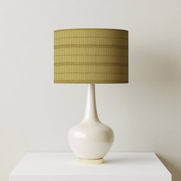 Esk Valley x Hornsea Beaded Lampshade - Olive Green