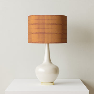 Esk Valley x Hornsea Beaded Lampshade - Terracotta