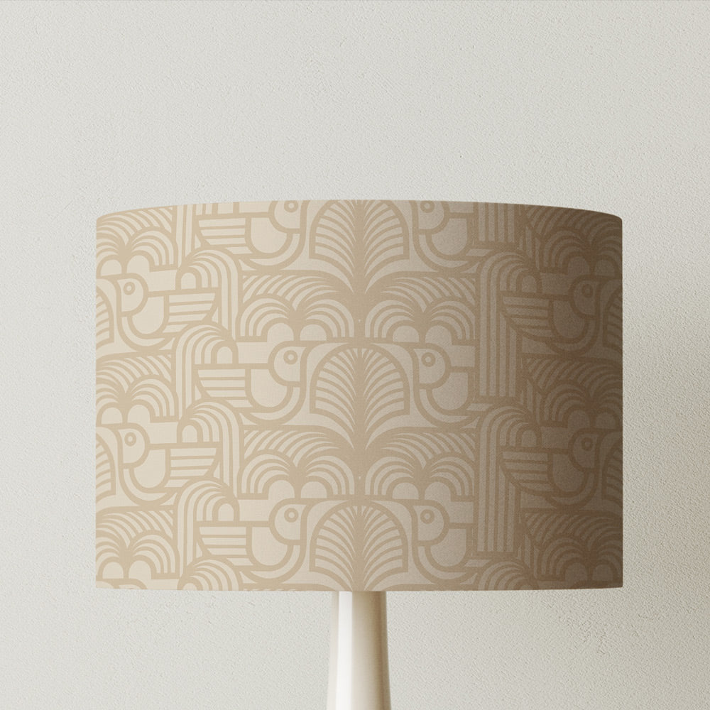 Esk Valley x Hornsea Deco Bird Lampshade - Cream