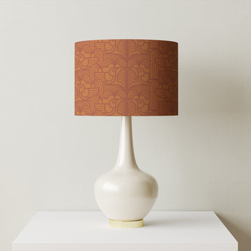 Esk Valley x Hornsea Deco Bird Lampshade - Terracotta