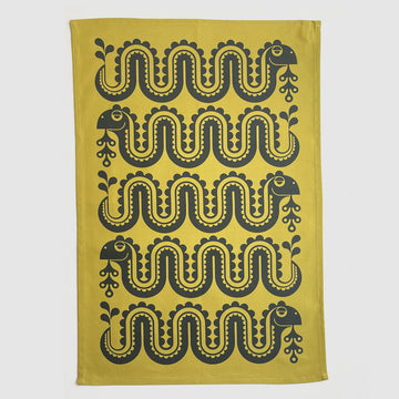 Magpie x Hornsea Nessie Tea Towel