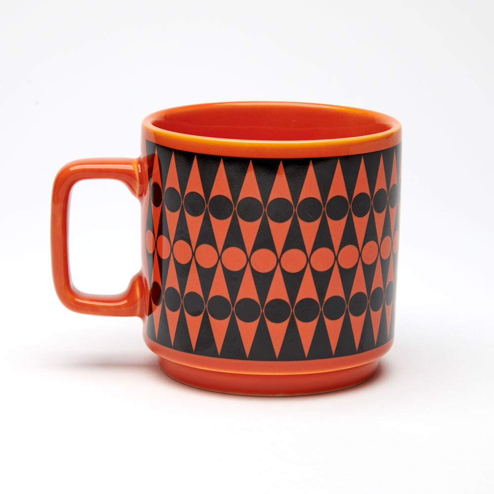 Magpie x Hornsea Mug - Backgammon Orange