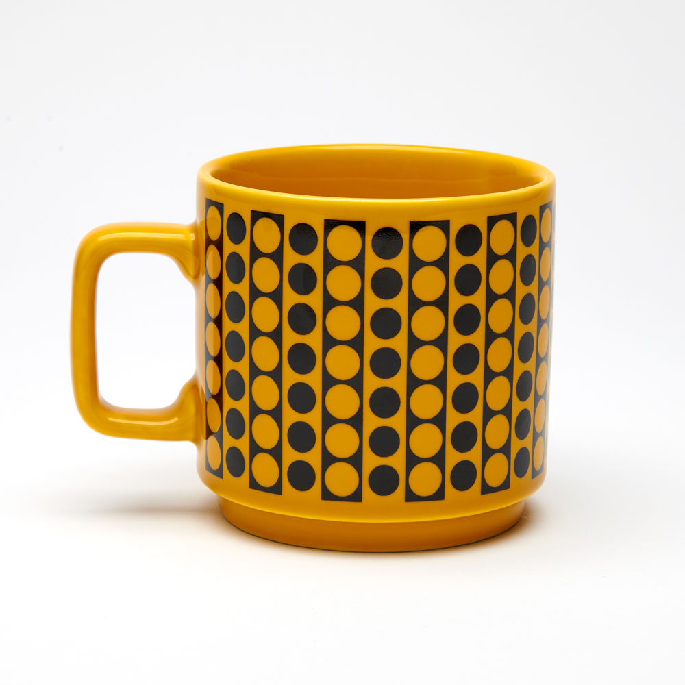 Magpie x Hornsea Mug - Circles Yellow