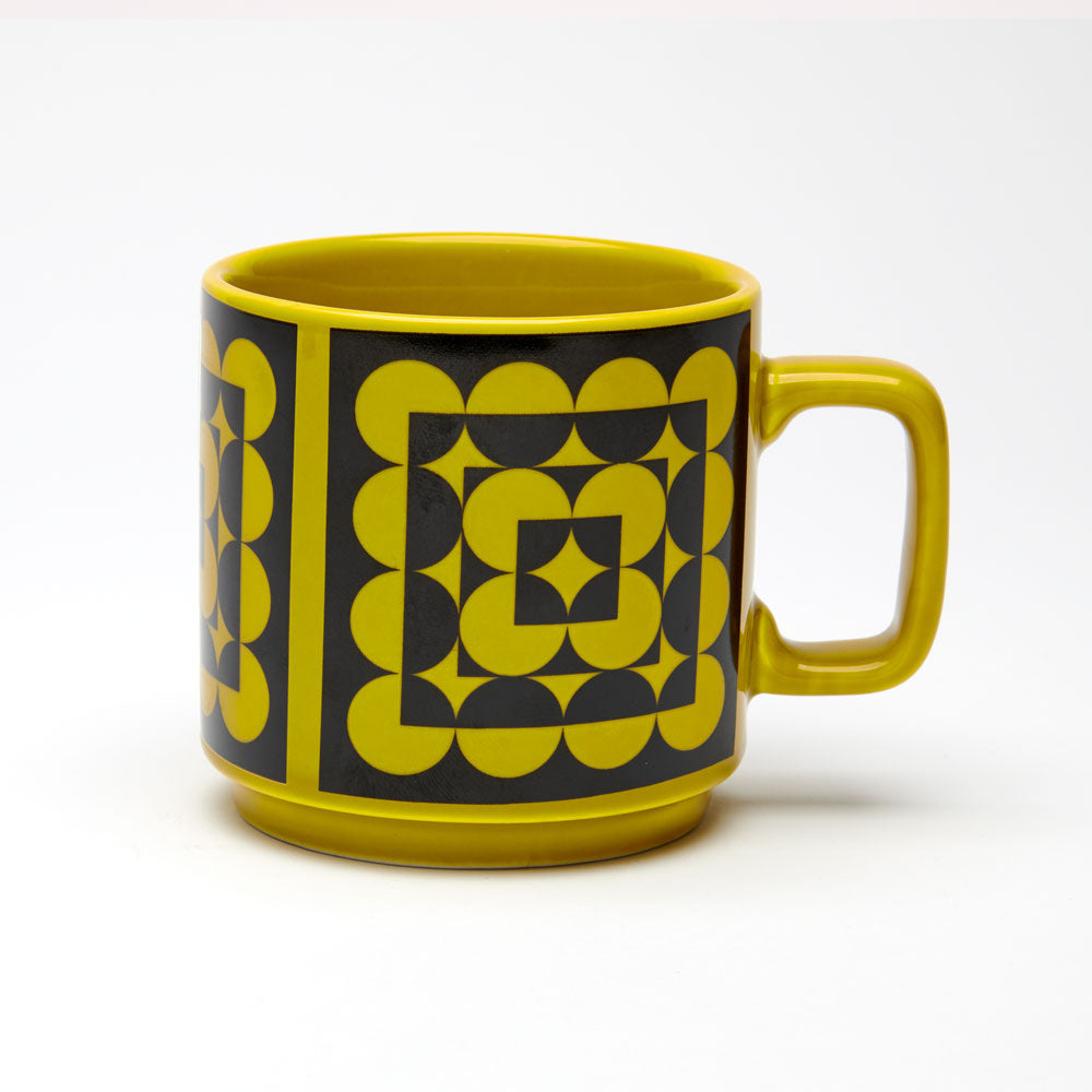 Magpie x Hornsea Mug - Squarcles Chartreuse