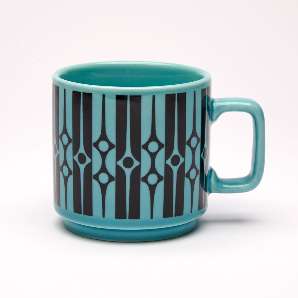 Magpie x Hornsea Mug - Geo Teal