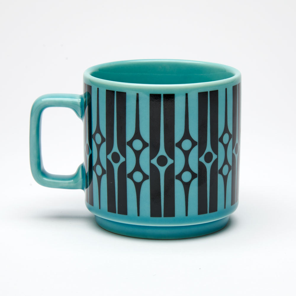 Magpie x Hornsea Mug - Geo Teal